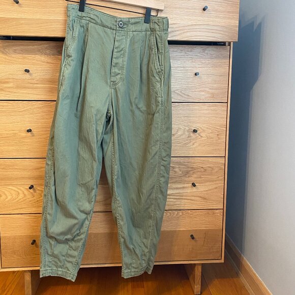 Polo Ralph Lauren relaxed herringbone crop pants in US size 2 - Picture 2 of 4